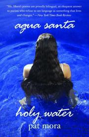 Cover of: Agua Santa/Holy Water (Camino Del Sol)