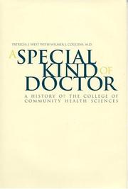 Cover of: A Special Kind Of Doctor | Patricia West