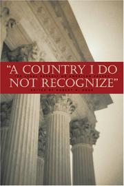Cover of: Country I Do Not Recognize