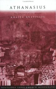 Athanasius by Khaled Anatolios
