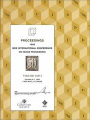 Cover of: 1998 International Conference on Image Processing: Proceedings : Icip 98  by IEEE Computer Society, Institute of Electrical and Electronics Engineers
