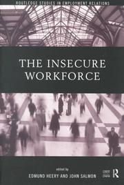 Cover of: The Insecure Workforce (Routledge Studies in Employment Relations)