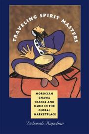 Cover of: Traveling Spirit Masters: Moroccan Gnawa Trance and Music in the Global Marketplace (Music Culture)