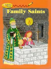 Cover of: Family Saints Coloring and Activity Book