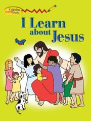Cover of: I Learn about Jesus Coloring & Activity Book (New Coloring Books!) by D. Thomas Halpin