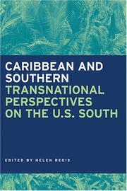 Cover of: Caribbean and Southern: transnational perspectives on the U.S. South