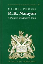 Cover of: R.K. Narayan by Michel Pousse