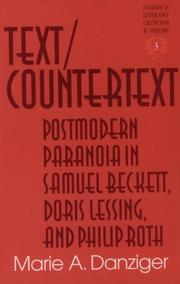 Text/countertext by Marie A. Danziger