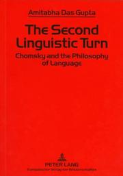 Cover of: The second linguistic turn: Chomsky and the philosophy of language