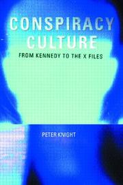 Cover of: Conspiracy Culture by Dr Peter Knight
