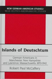 Islands of Deutschtum by Robert Paul McCaffery