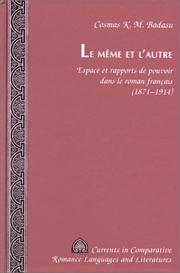 Cover of: Le même et l'autre by Cosmas K. M. Badasu