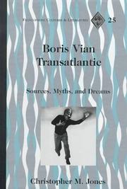 Cover of: Boris Vian transatlantic: sources, myths, and dreams