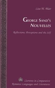 Cover of: George Sand's Nouvelles: reflections, perceptions, and the self