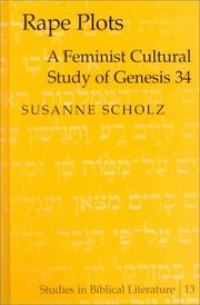 Cover of: Rape plots: a feminist cultural study of Genesis 34