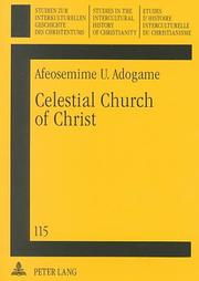 Cover of: Celestial Church of Christ by Afeosemime U. Adogame