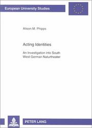 Cover of: Acting Identities: An Investigation into South West German Naturtheater