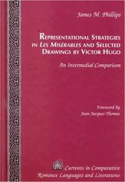 Cover of: Representational Strategies in Les Misérables and Selected Drawings by Victor Hugo:  An Intermedial Comparison