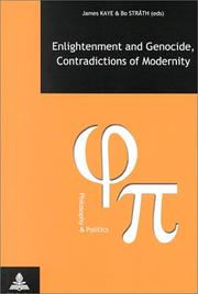 Cover of: Enlightenment and Genocide, Contradictions of Modernity (Philosophy and Politics, No 5.)
