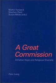 Cover of: A Great Commission: Christian Hope and Religious Diversity  by Kenneth Cracknell