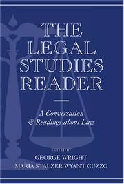 Cover of: The legal studies reader by George Wright