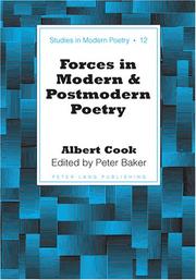 Cover of: Forces in modern and postmodern poetry by Albert Spaulding Cook