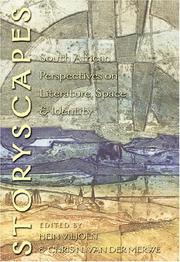 Cover of: Storyscapes: South African Perspectives on Literature, Space & Identity