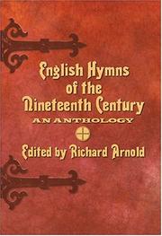 Cover of: English Hymns of the Nineteenth Century: An Anthology