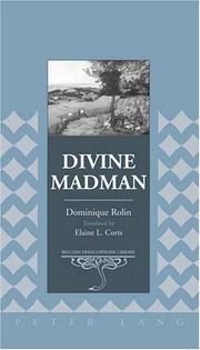 Cover of: Divine Madman (Belgian Francophone Library) by Rolin, Dominique, Elaine L. Corts