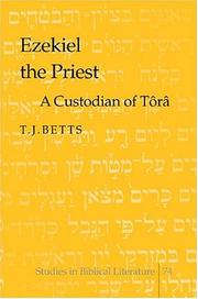 Cover of: Ezekiel The Priest by Terry J. Betts