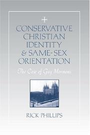 Cover of: Conservative Christian Identity & Same-Sex Orientation by Rick Phillips