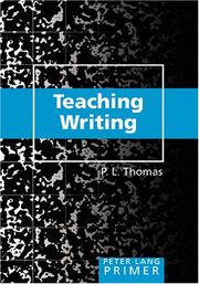 Cover of: Teaching Writing: Primer (Peter Lang Primer)