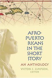 Cover of: Afro-Puerto Ricans in the Short Story: An Anthology