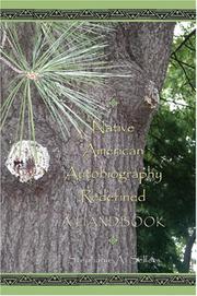 Cover of: Native American autobiography redefined: a handbook