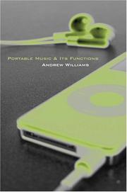 Cover of: Portable Music and Its Functions (Music/Meanings) by Andrew Williams