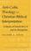 Cover of: Anti-Cultic Theology in Christian Biblical Interpretation: A Study of Isaiah 66:1-4 and Its Reception (Studies in Biblical Literature)