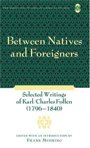 Cover of: Between Natives and Foreigners by Frank Mehring