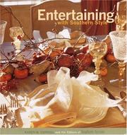 cover of Entertaining with Southern style
