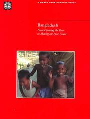 Cover of: Bangladesh by Shekhar Shah, Quentin Wodon, Martin Ravallion, Shekhar Shah, Quentin Wodon, Martin Ravallion