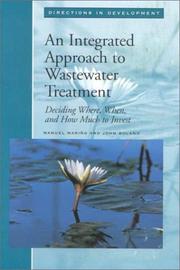 An integrated approach to wastewater treatment by Manuel Mariño, Manuel Marino, John Boland