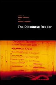 Cover of: The discourse reader by edited by Adam Jaworski and Nikolas Coupland.