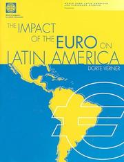 Cover of: The Impact of the Euro on Latin America (World Bank Latin American and Caribbean Studies)