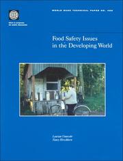 Cover of: Food Safety Issues in the Developing World (World Bank Technical Paper)