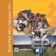 Cover of: World Bank Africa Database 2005 by World Bank, World Bank