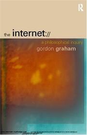 Cover of: The Internet by Gordon Graham