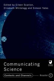 Cover of: Communicating Science by Eileen Scanlon