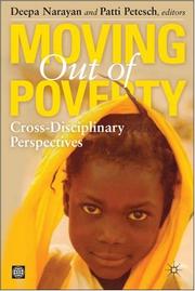 Cover of: Moving Out of Poverty (Volume 1): Cross-disciplinary Perspectives on Mobility (Moving Out of Poverty)