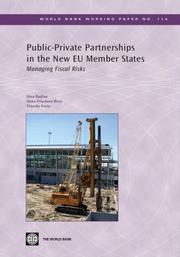 Cover of: Public-private Partnerships in the New Eu Member States: Managing Fiscal Risks (World Bank Working Papers) (World Bank Working Papers)