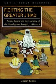 Fighting the Greater Jihad by Cheikh Anta Babou