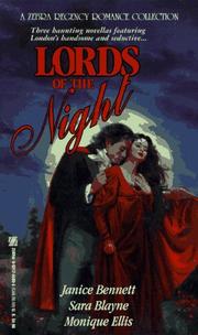Lords of the Night by Janice Bennett, Sara Blayne, Monique Ellis